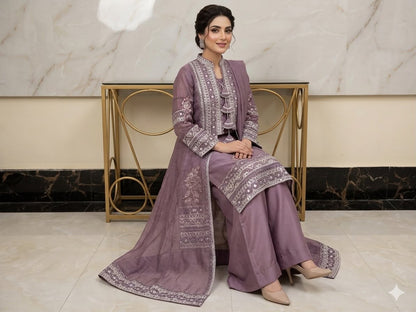 New Pure Khaddi Organza