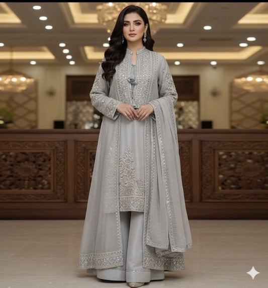 New Pure Khaddi Organza